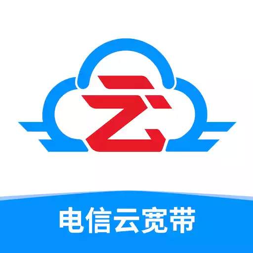 上海电信播播宝盒（更名为电信云宽带） 图标